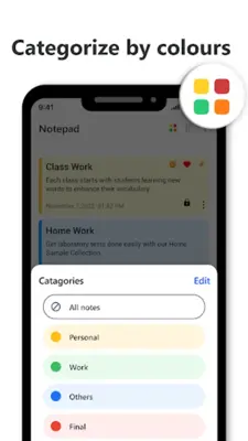 Notebook - Notes & Notepad App android App screenshot 3